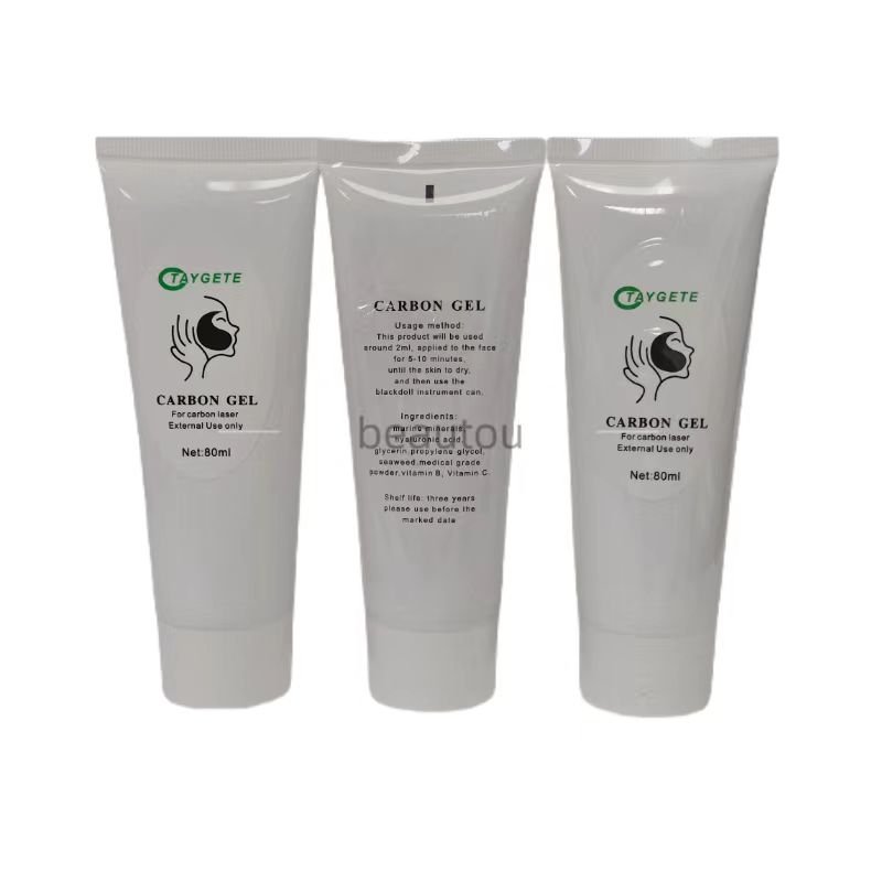 2024k Selling Carbon Cream Black Gel for ND YAG Laser Soft Laser Carbon Gel Remove Black spots Moisturizing Face Cream
