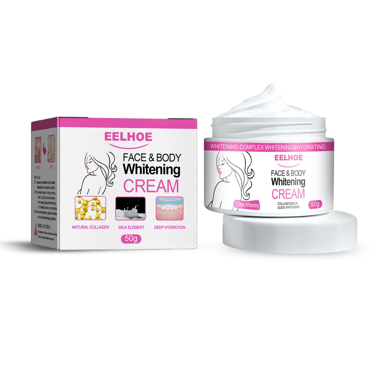Skin Care Face Moisturizing Cream Deep Hydration Antiaging Whitening Face Moisturizer Cream