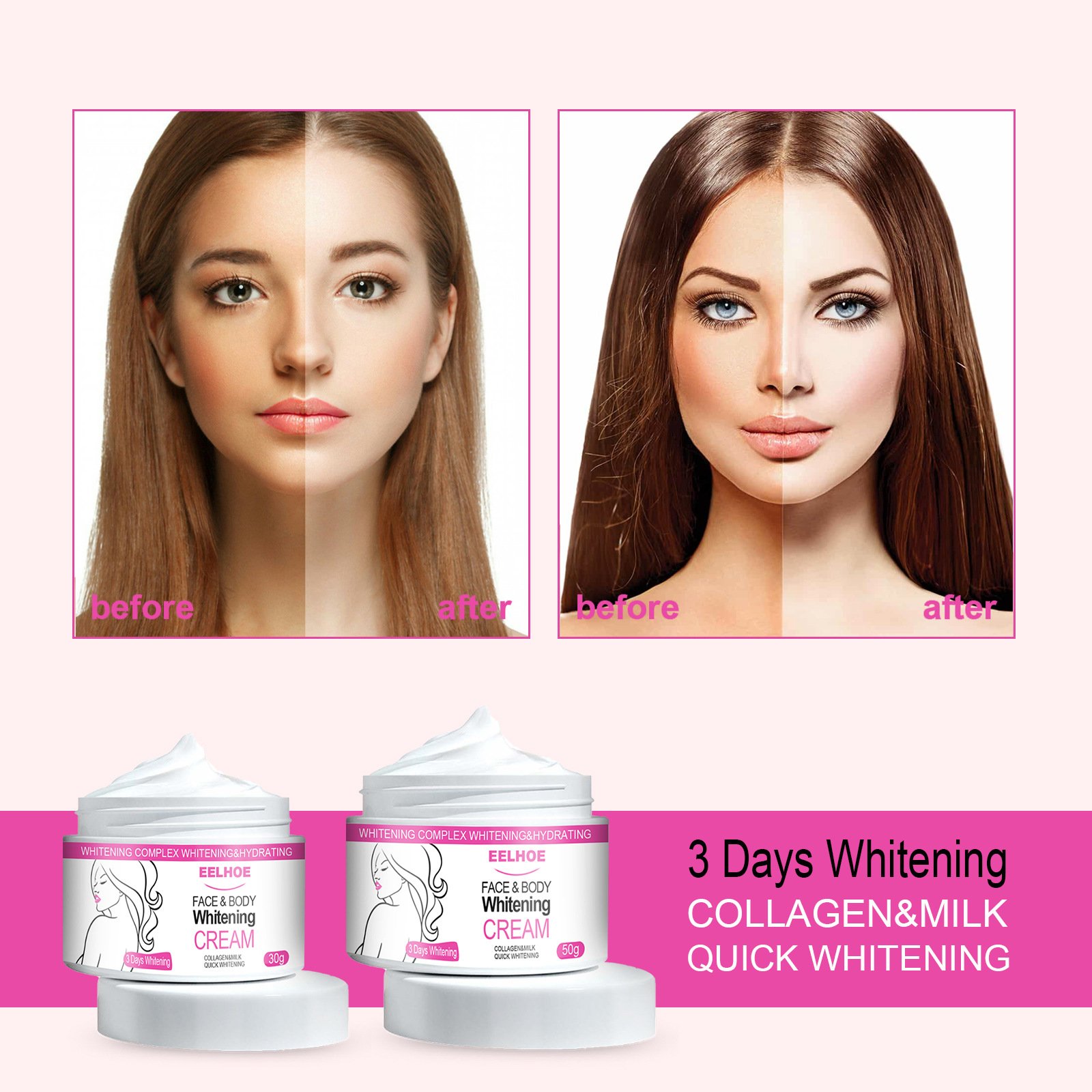 Skin Care Face Moisturizing Cream Deep Hydration Antiaging Whitening Face Moisturizer Cream