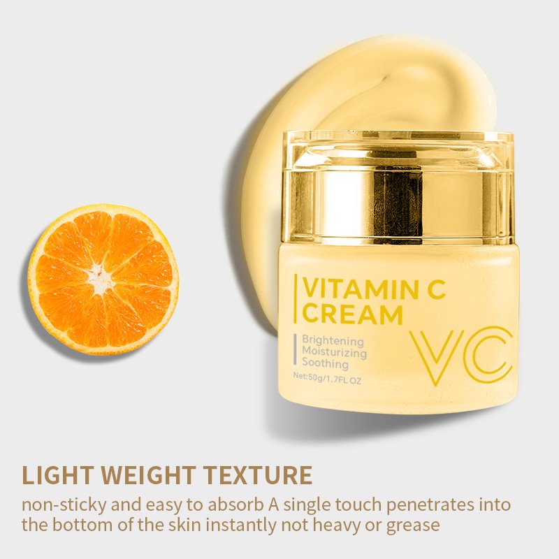 Custom Logo Brightening Lightening Skin Care Vitamin C Face Cream Lotion Whiting Cream For Wholesale