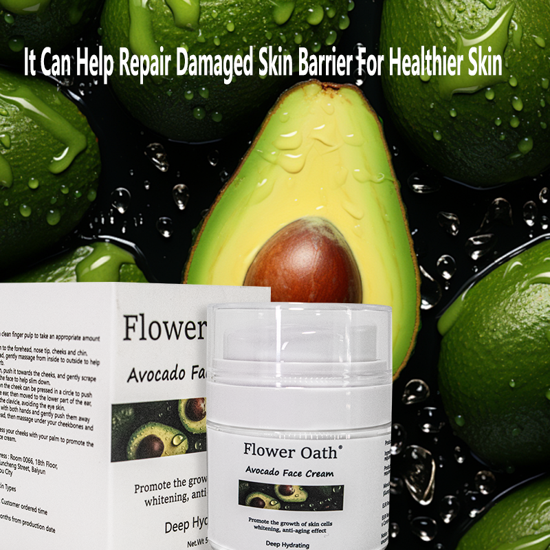 Flower Oath Best for fair skin Beauty collagen anti acne Best for glowing skin Whitening avocado face cream