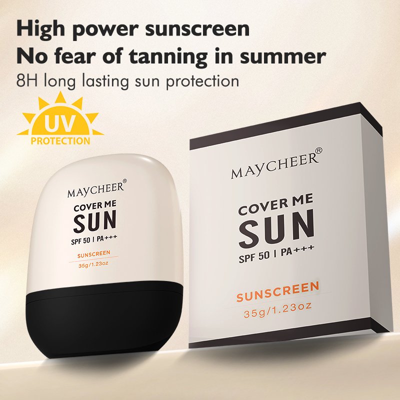 MAYCHEER Wholesale Sunblock Sun Protection Screen Moisturizer SPF 50/ PA+++ Sunscreen Cream 35g
