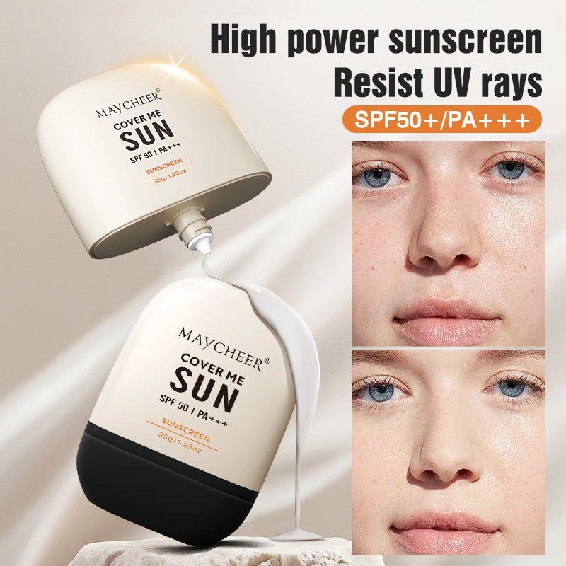 MAYCHEER Wholesale Sunblock Sun Protection Screen Moisturizer SPF 50/ PA+++ Sunscreen Cream 35g