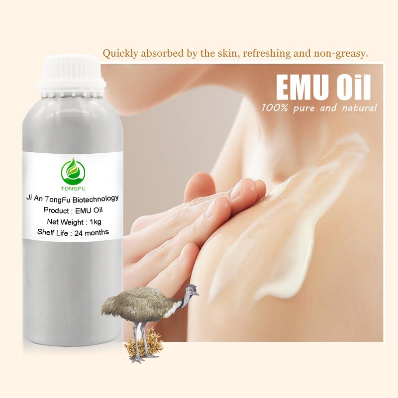 Factory Supply Top Quality Natural Face Body Cream Skincare Ostrich Oil/Emu Oil with Good Quality