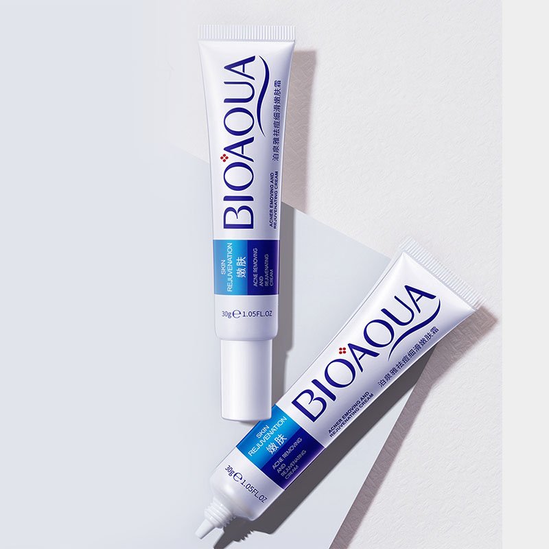 Bioaqua Pure Removal Acne Day Creams Face Cream Anti Aging Whitening Brighten Smooth Skin Care Ointment
