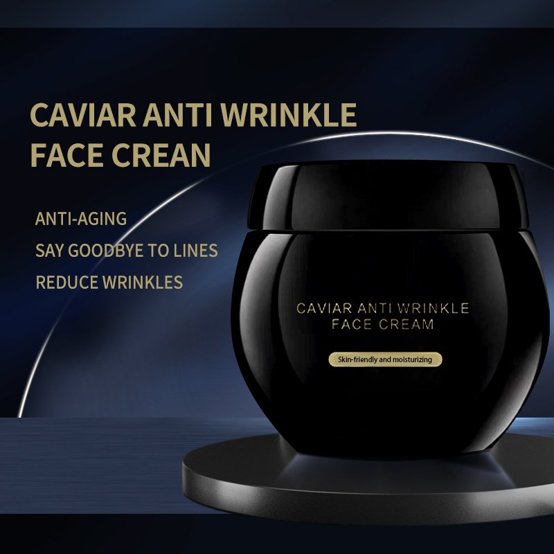 OEM Factory Wholesales Sample 120G Caviar Anti-Wrinkle Moisturize Care Lighten Skin Increase Elasticity Skin Care Face Cream