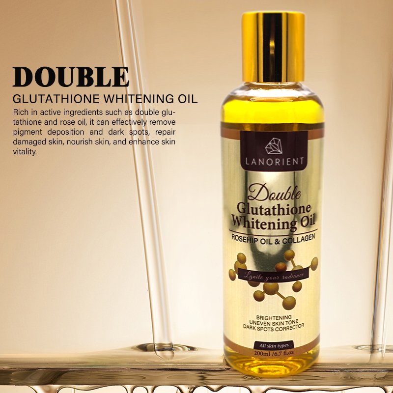 Manufacturer Bleaching Body Lotion Double-Glutathio Vitamin C serum Dark Spot Face Cream Soap Whitening Skin Care Set