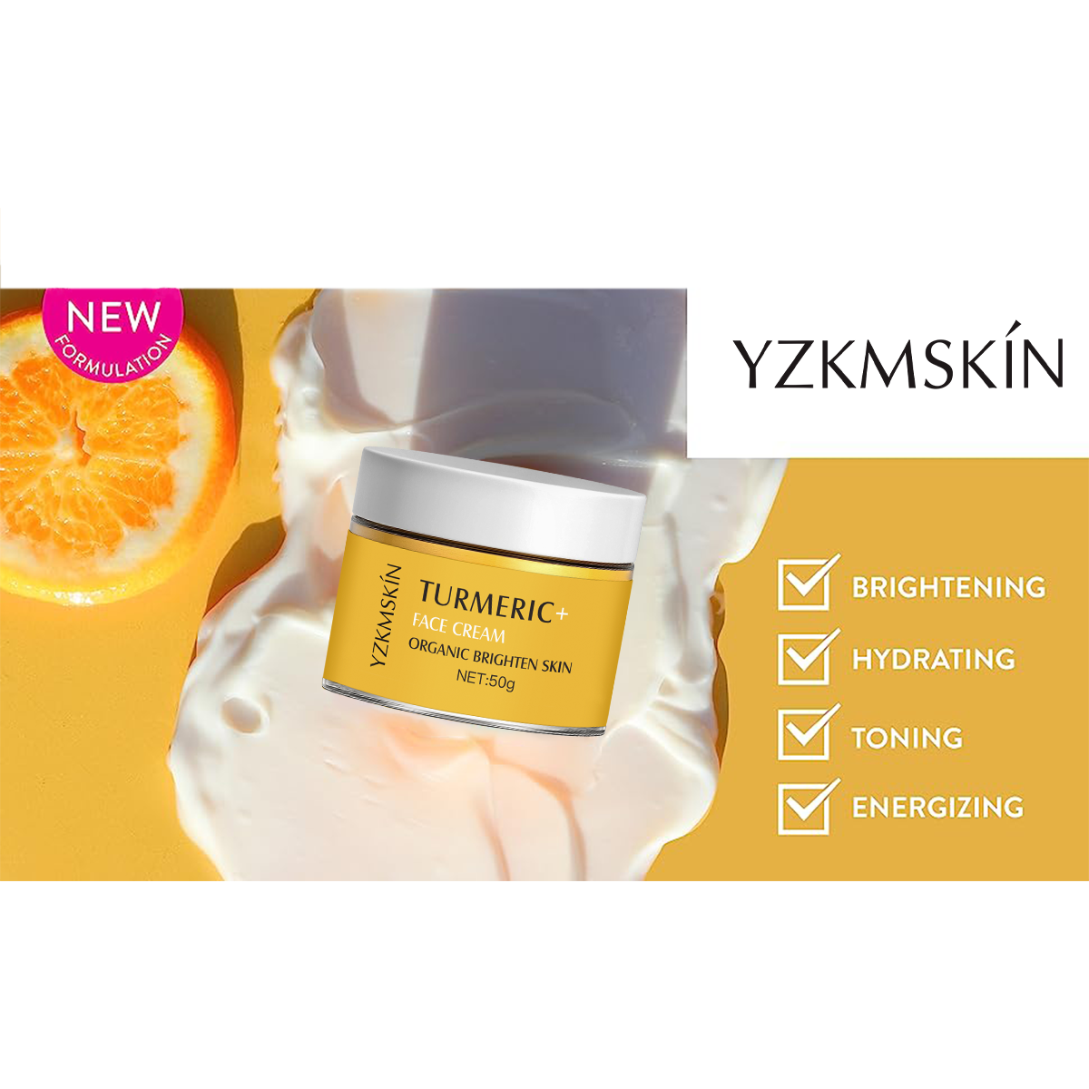 organic skin lightening whitening anti acne removal dark spot removing lotion tumeric face cream for black skin
