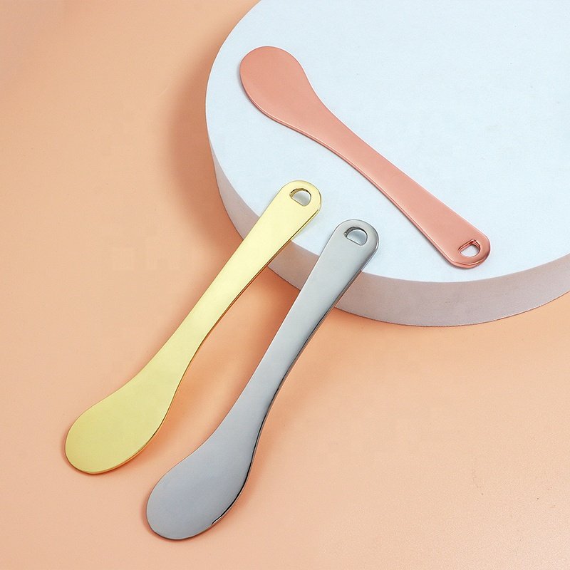 DIY Facial Mask Spatula long metal Face Cream Cosmetic Spoon Spatula