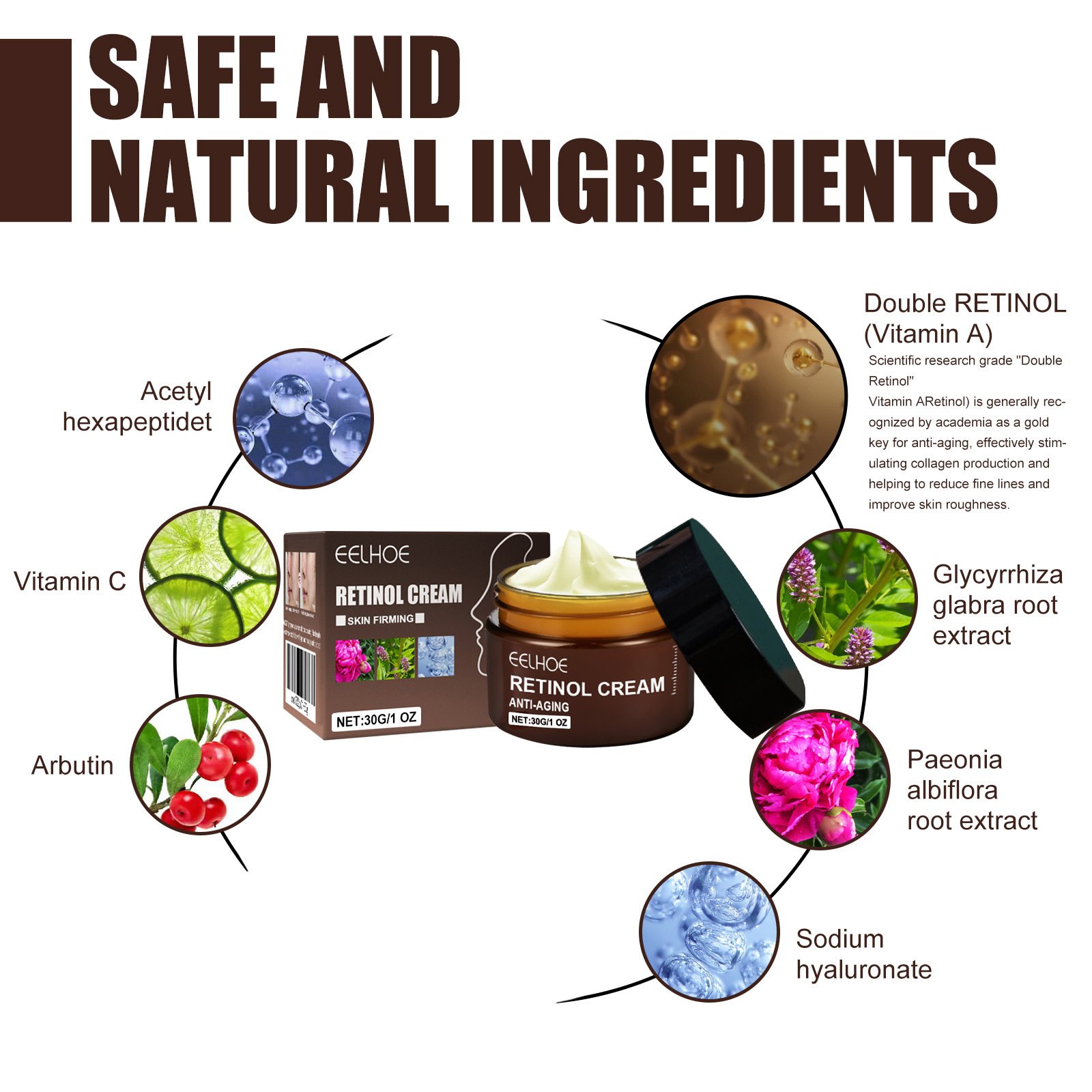 Wholesale Whitening Face and Body Cream Body Butter Whitening and Lightening Anti Aging Retinol Face Cream
