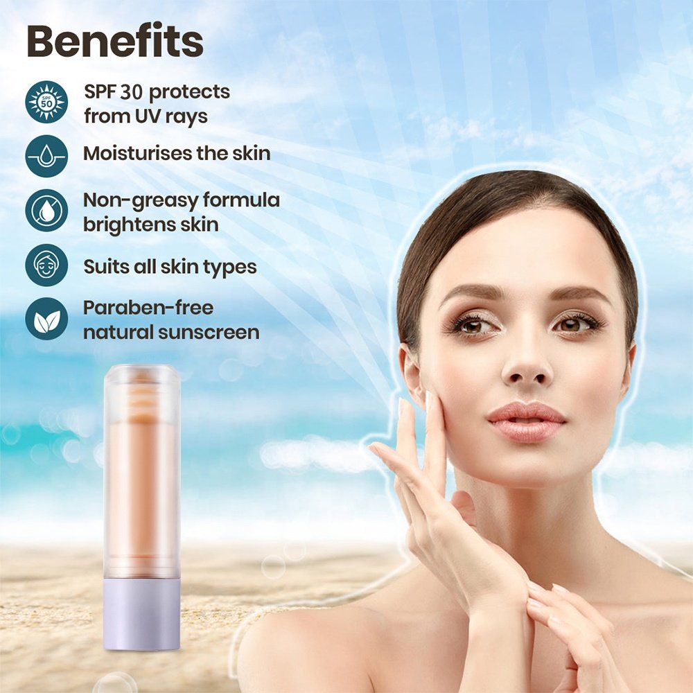 New Reef Safe Natural Sun Block Cream for Face Custom Logo Facial Sun Screen Best Aloe Vera Moisturizer Spf 30 Sunscreen Lotion