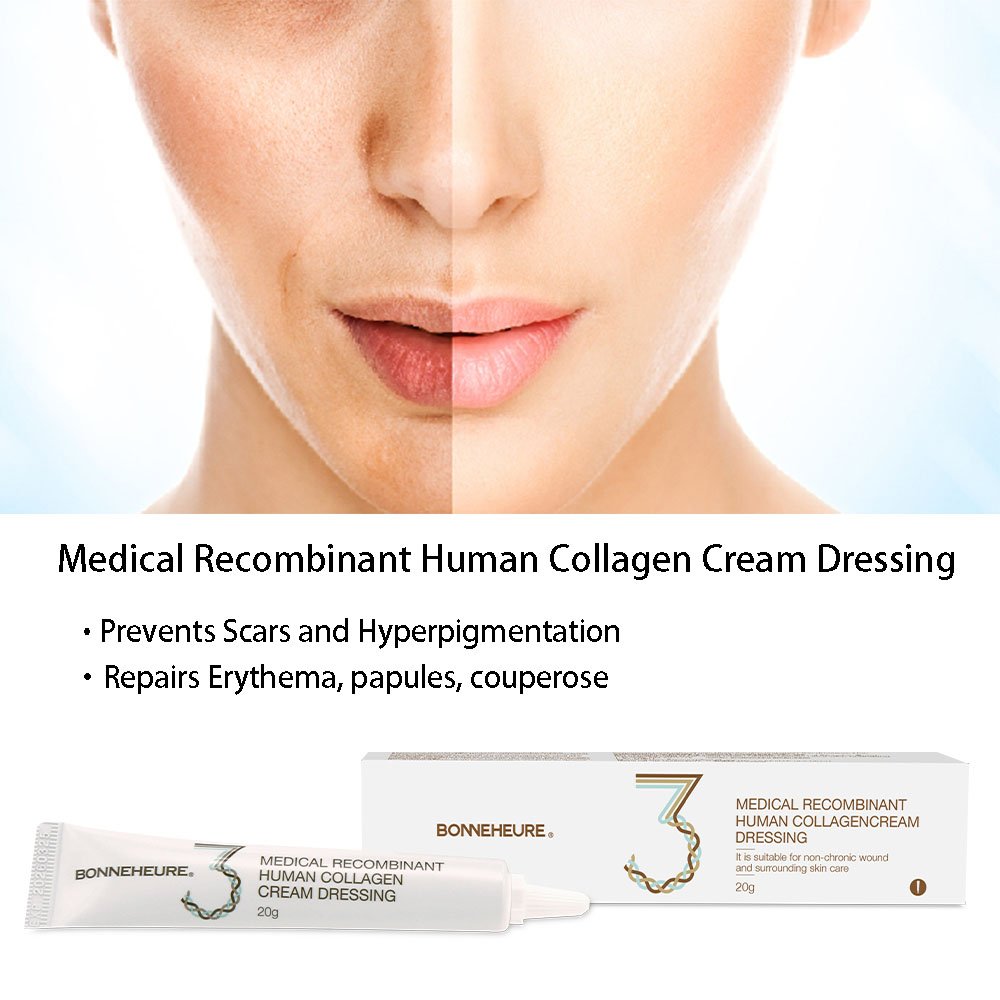 Nourishing Moisturizer Cream Alleviate Dryness and Itching Relieving Pain Medical Bio Recombinant Type III Collagen Face Cream