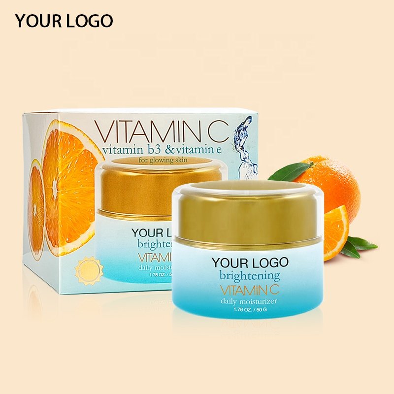 Private Label Anti Acne Dark Spot Vitamin C Brightening Face Cream