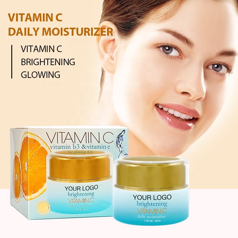 Private Label Anti Acne Dark Spot Vitamin C Brightening Face Cream