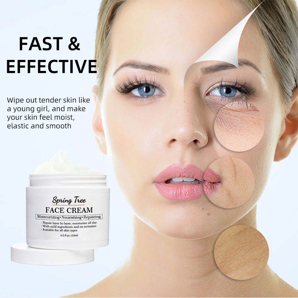 Vitamin C Anti Aging Wrinkle Acne Dark Spot Remover Black Skin Bleaching Whitening Face Cream