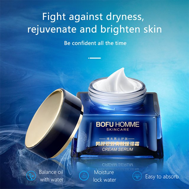 OEM Anti Wrinkle Face Cream for Men Anti Aging Firming Lifting Hyaluronic Acid Brightening Moisturizing Skin Care