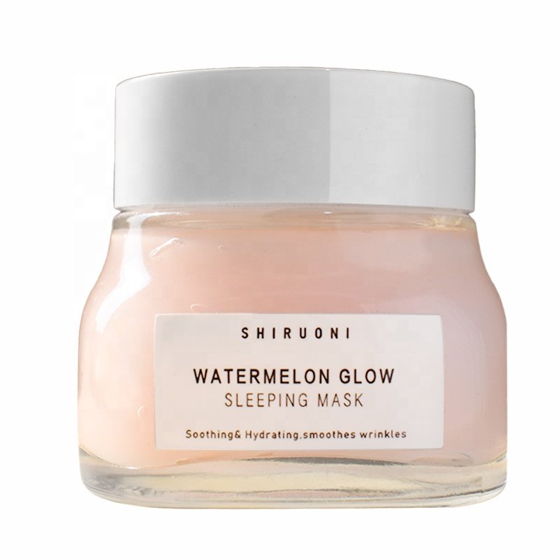 Top Sale OEM Watermelon Face Sleeping Mask Relaxing Calming Face Cream For Private Label