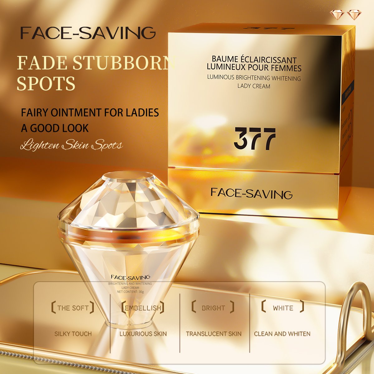 Private Label New Arrival Face Care Luxury Organic Facial Brightening Nourishing Face Cream