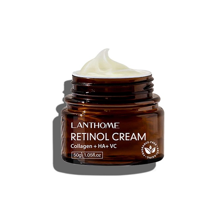 Lightly Customized Natural Moisturizing Skin Care Firming Face Cream Anti Aging Anti Wrinkle Pores Retinol Facial Cream