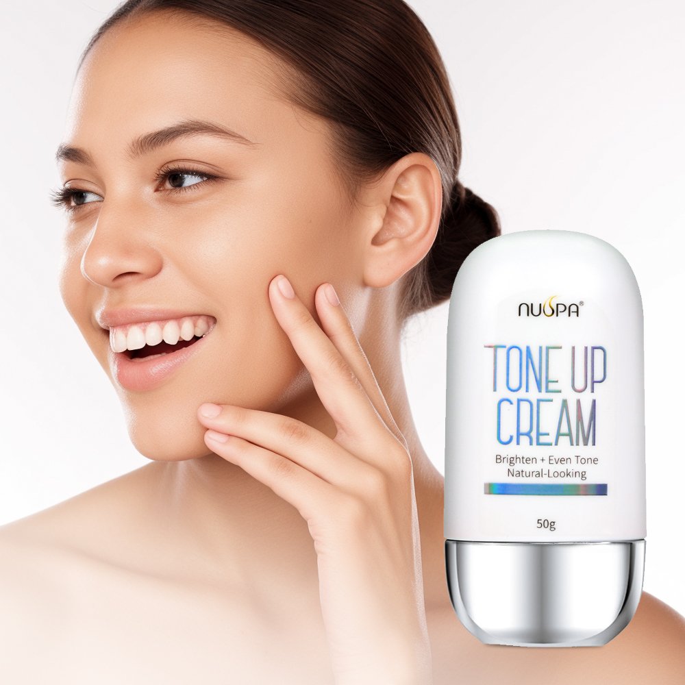 Custom Logo Wholesale Fragrance Free No Irriation Makeup Facial Cream Promote Skin Radiance Beauty Face Cream