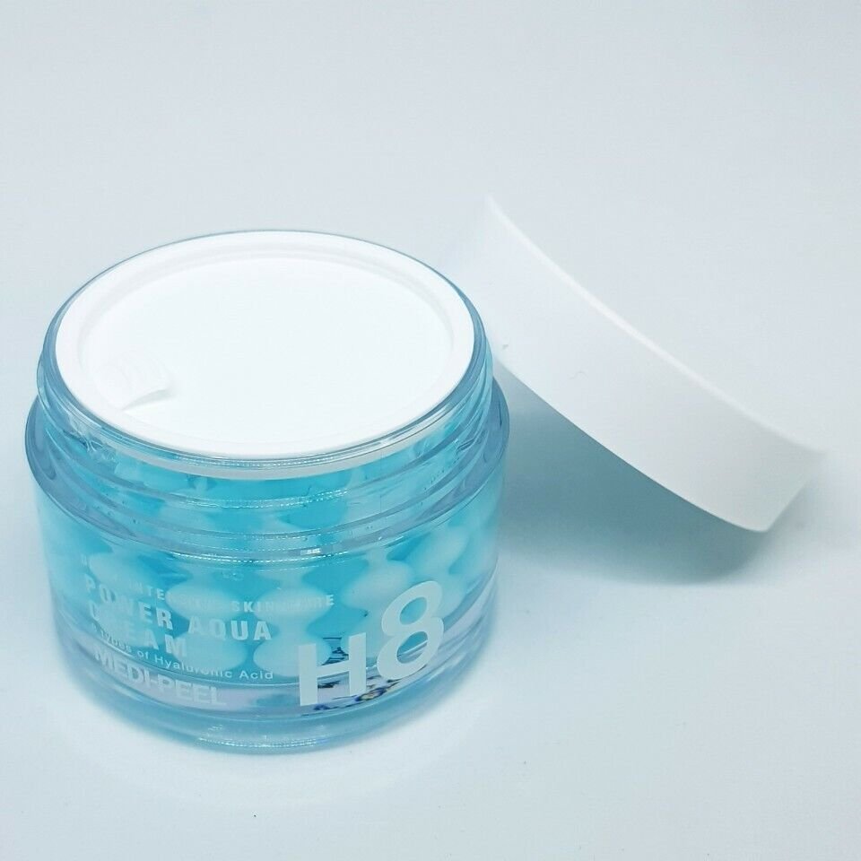Korean MEDI-PEEL Skin Care Face Cream Wholesale Daily Intense Skin Care Power Aqua Cream 8 Hyaluronic acid 50g
