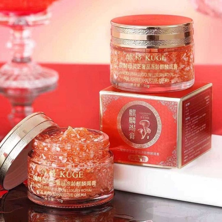 Reishi Moisturize Gives Skin Glow Patent Component Wrinkle Resistance Fast Whitening Dragon Blood Face Cream