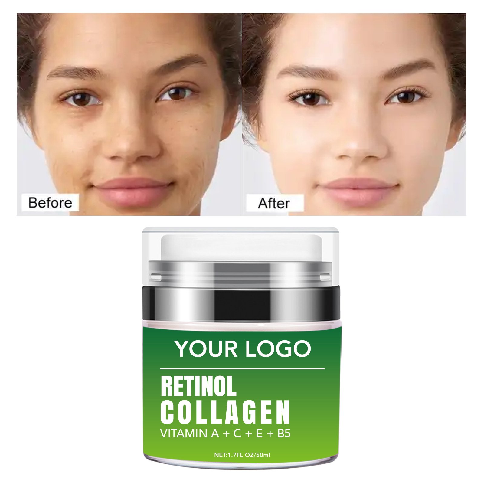 women face creams organic anti aging remove wrinkles collagen vitamin c brightening retinol face cream for skin whitening cream