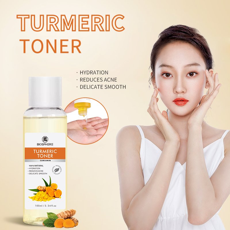 Halal Factory Skin Care Set Facial Technology Biosphere Whitening Repair Face Care Turmeric Whitening 24K Gold Skin Care Set