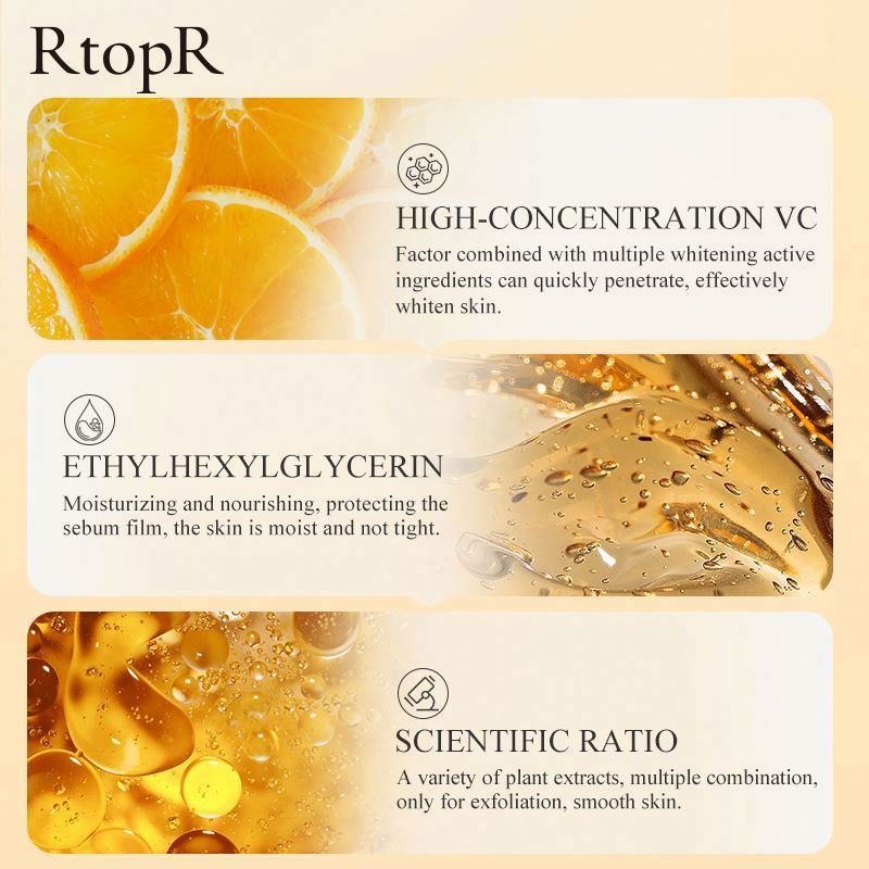 Moisturizing Face Cream RtopR Vitamin C Facial Whitening Organic Natural