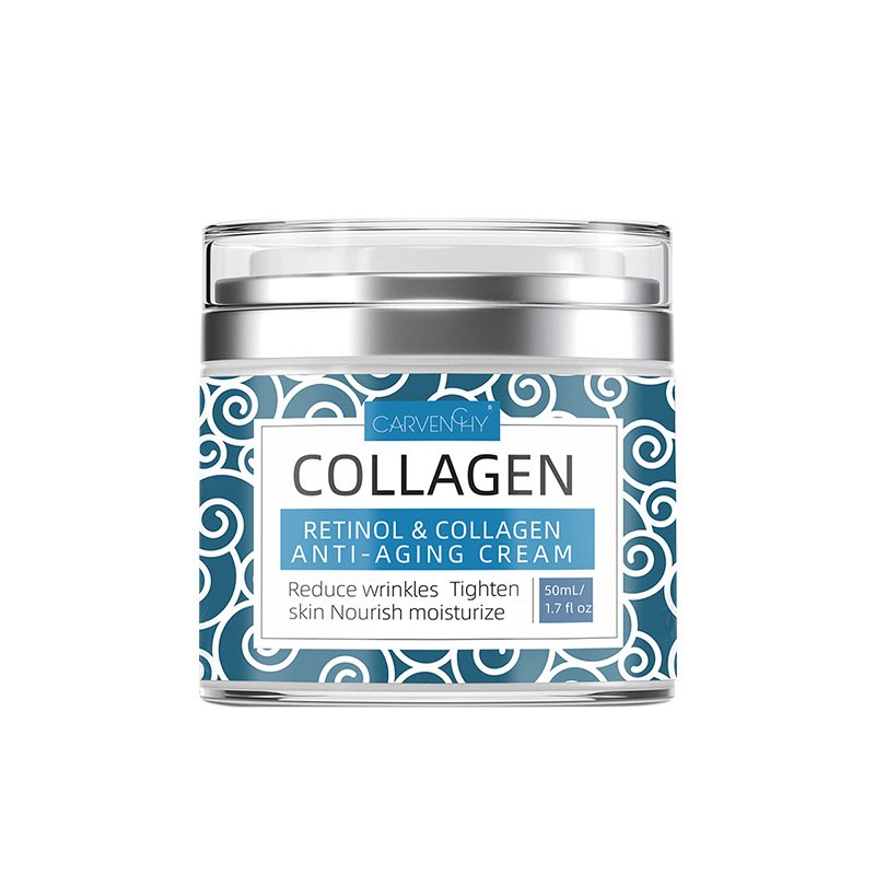 Factory Custom Vegan Organic Skin Anti Aging Moisture Lightening Whitening Collagen Retinol Face Cream