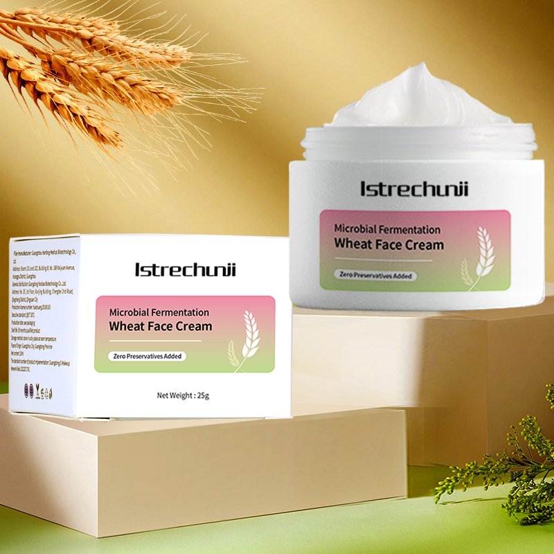 Microbial Fermentation Skin Care Products Sensitive Rough Skin Anti-Aging Wrinkle Reducing Wheat Face Cream