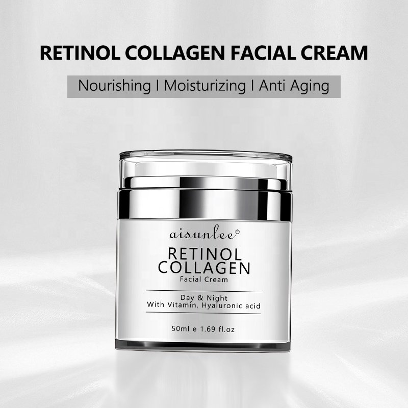 Retinol Collagen Facial Cream New For Glowing Skin Retinol Hyaluronic Acid Face Cream