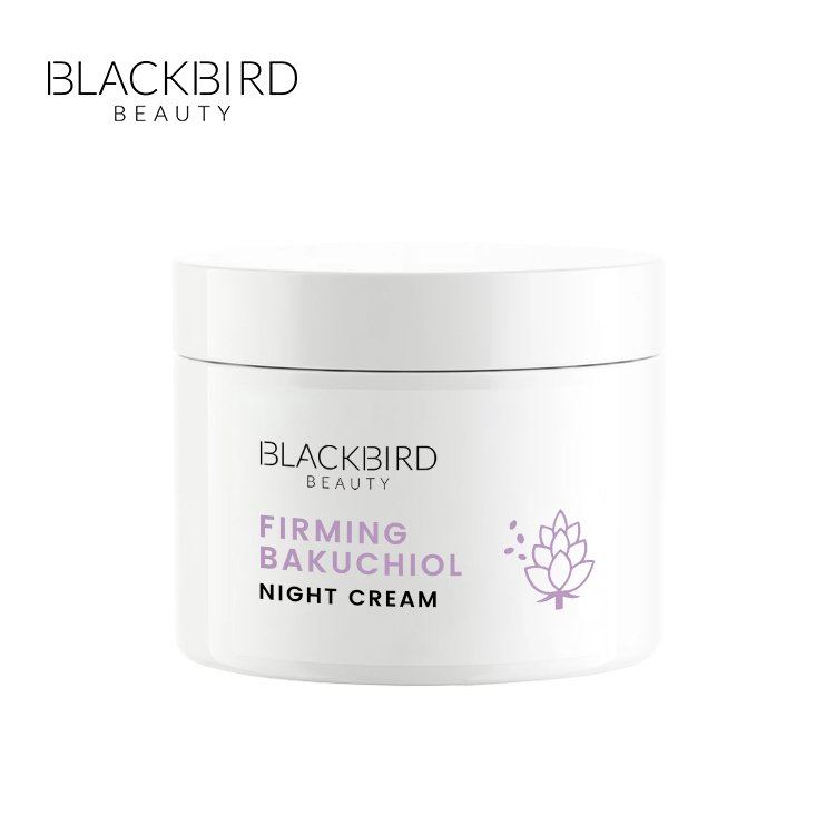 Private Label Vegan Bakuchiol Firming Face Night Cream Natural Facial Lotion OEM/ODM Herbal Anti Aging Whitening Face Cream