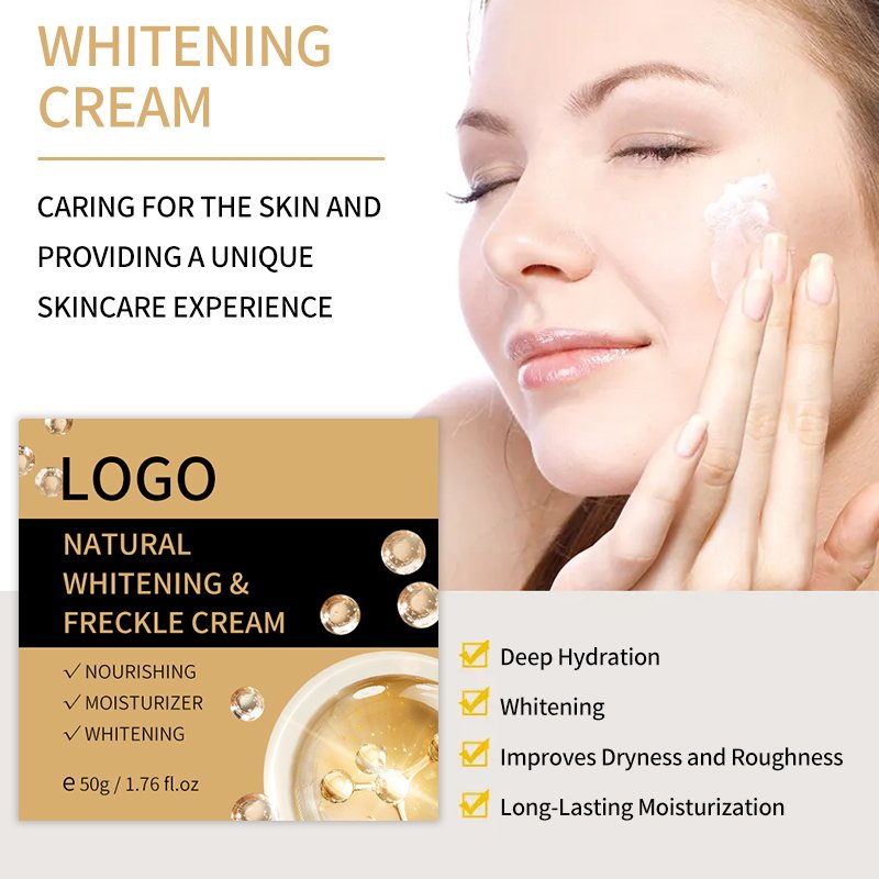 Private Label Golden Pearl Beauty Cream Day And Night Skin Whitening Freckle Remove Sensitive Areas Face Cream
