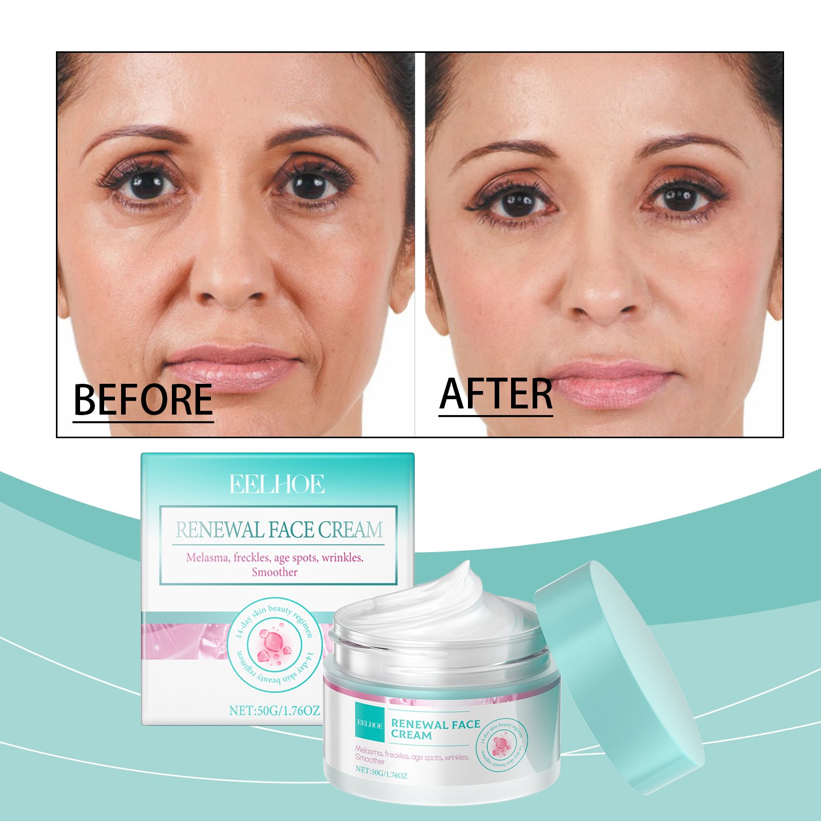EELHOE Wholesale Face Cream Firming Best Face Cream Organic Unisex Natural Face Cream