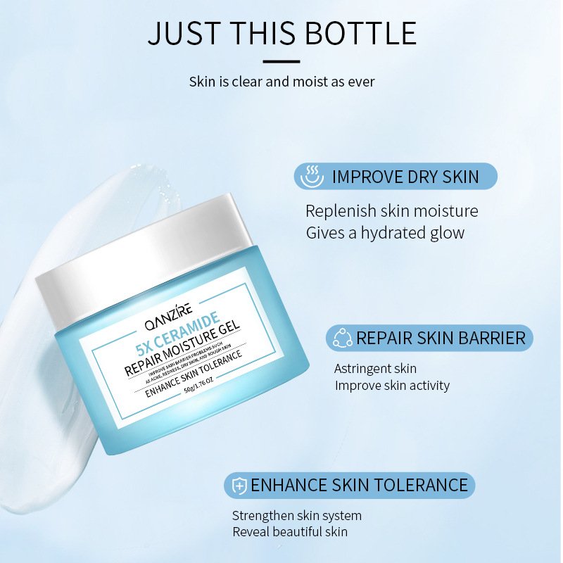 Hot selling deep moisturizing anti wrinkle skin brightening repair dry ceramide face cream