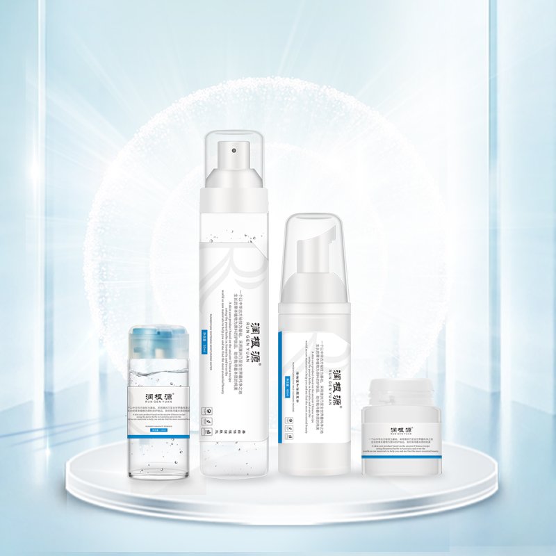 OEM Private Label Skin Care Set Double-Glutathione Whitening Serum Face Cream Anti Wrinkle Serum Collagen Anti aging Cream
