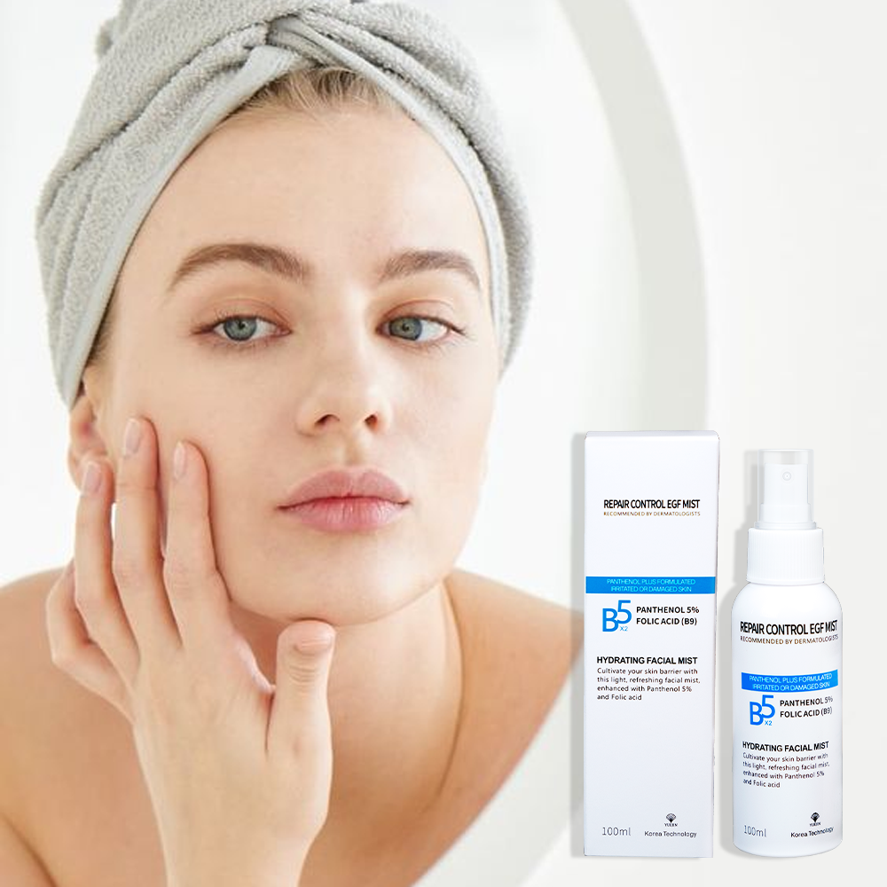 Yuejin B5 Mist Vitamin C Face Cream & Lotion Moisturizing & Restoring Skin Care Spray Nutrient Rich for Healthy & Firming Effect