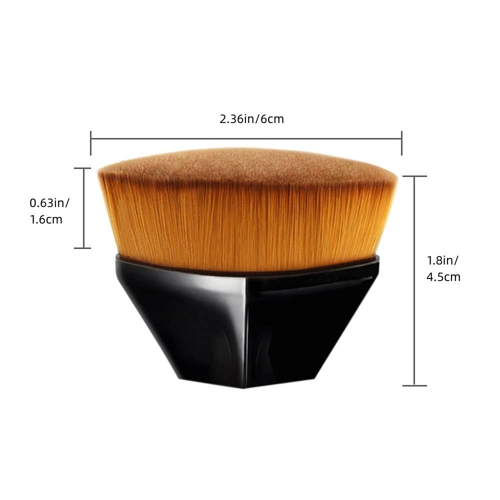 Hot Selling Beauty 55 Magic Single Foundation Brush Flat BB Cream Kabuki Makeup Foundation Brush