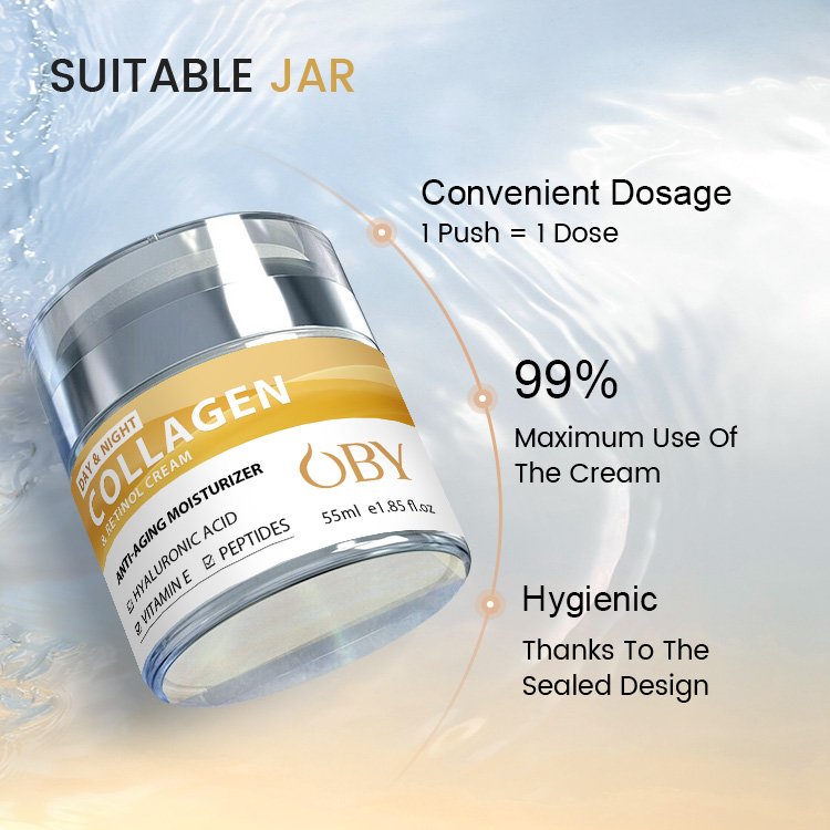 coconut oil hyaluronic acid face cream & lotion retinol moisturizing face cream for makeup Anti-aging collagen face cream