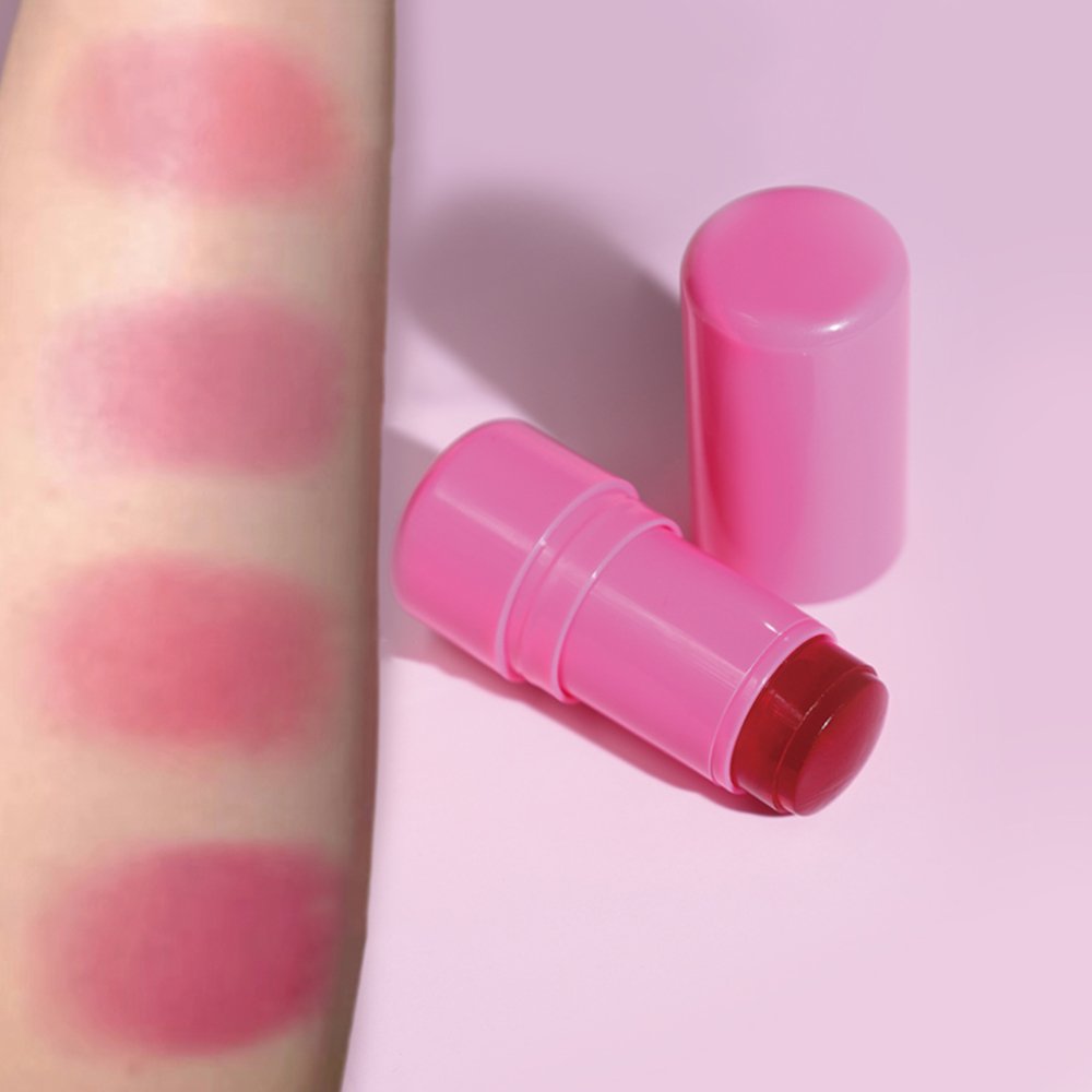 Vegan Cheek Face Custom Logo Private Label Make Up Blush and Lip Tint Makeup Colour Changing Jelly Blush Stick