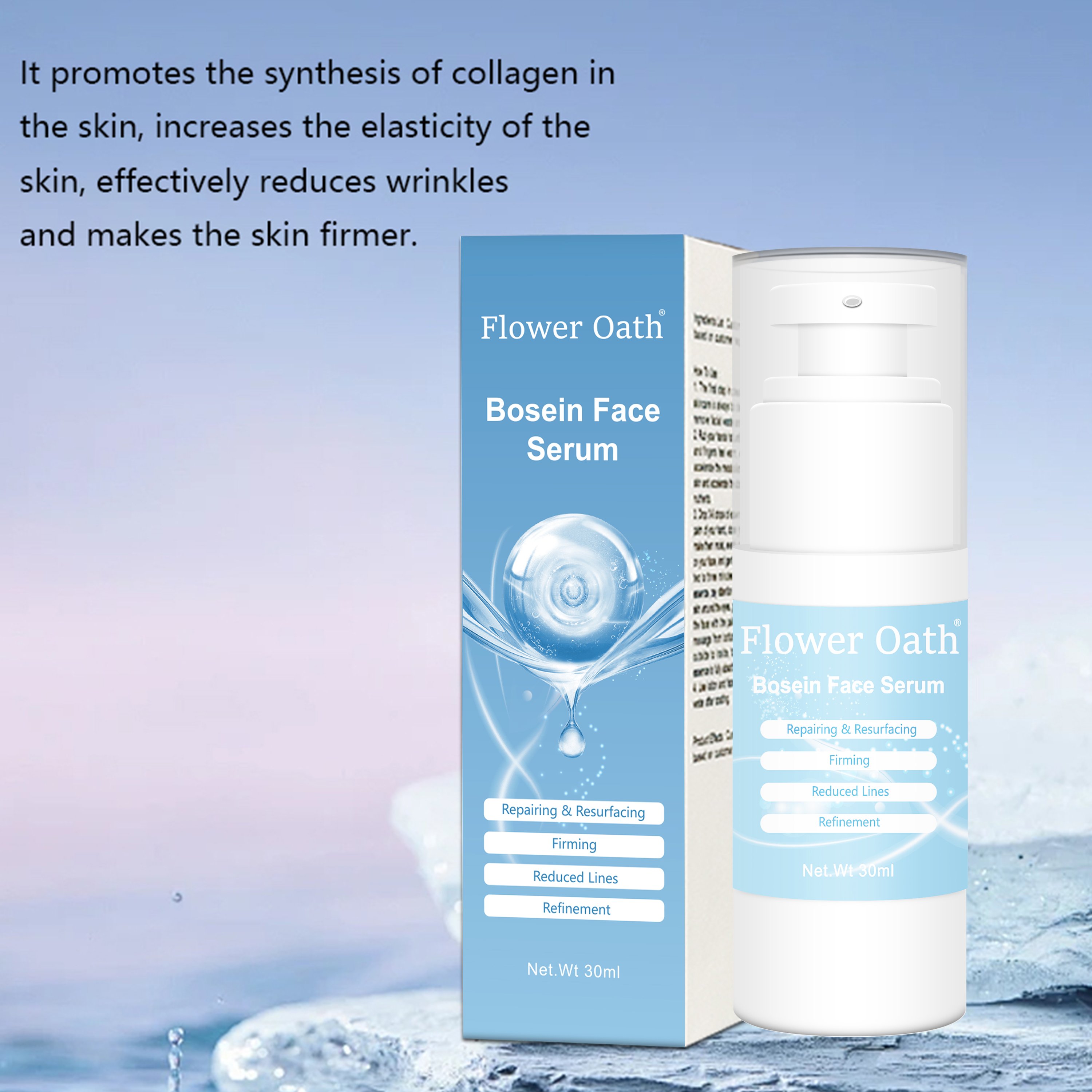 Oem/odm Hot Sell Korean Cosmetics Skin Care Hyaluronic Acid Whitening Bosein Cream Anti Wrinkles Moisturizing Face Cream