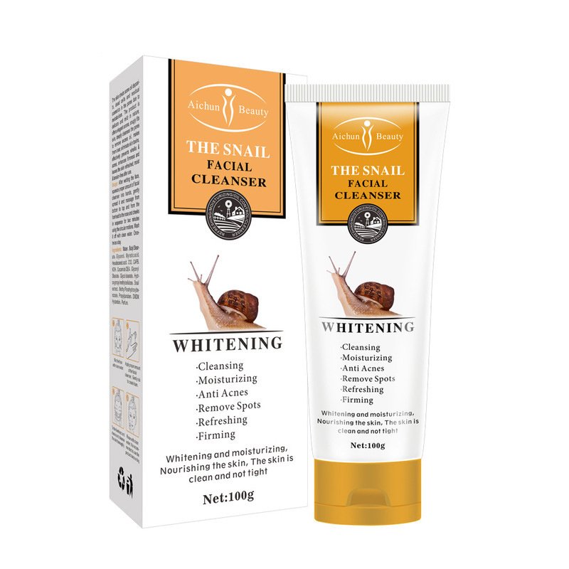 Snail Original Liquid Facial Cleanser Facial Cleansing and Refreshing 100g Facial Cleanser
