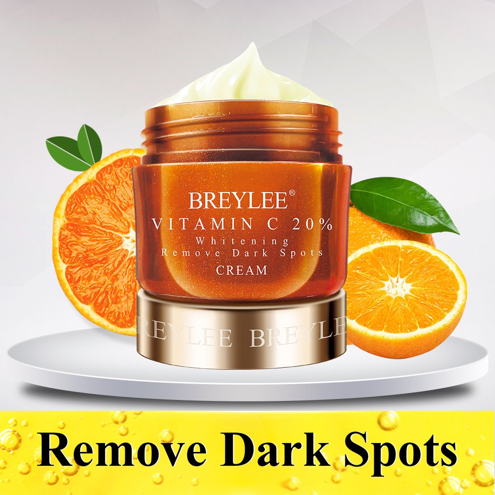 BREYLEE Vitamin C Dark Spot Fade Skin Whitening Face Cream