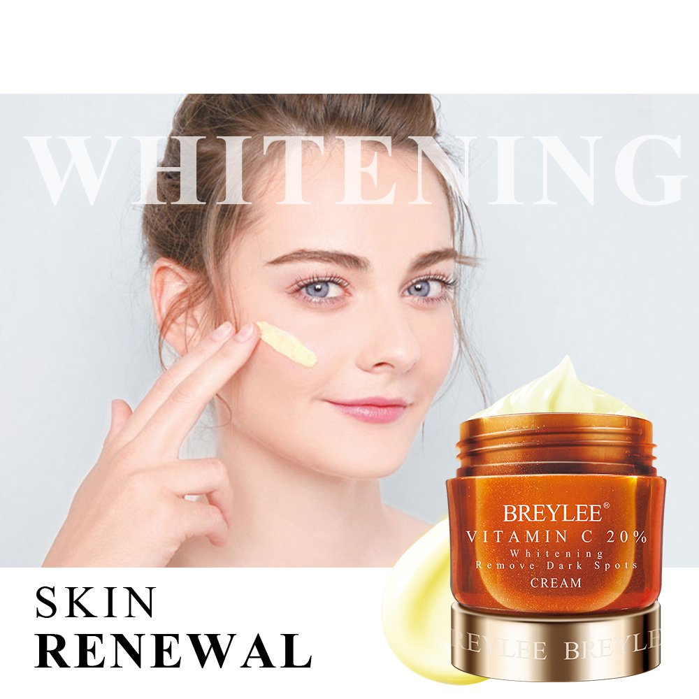 BREYLEE Vitamin C Dark Spot Fade Skin Whitening Face Cream