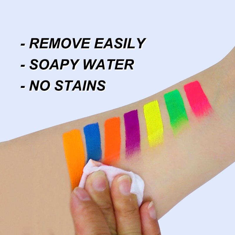 Vegan Cruelty Free Water Activated Cruelty Free Cosmetic Neon Eyeliner Pastel Color