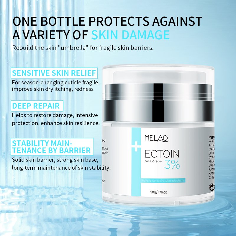 Private Label Ectoin Face Cream Whitening Moisturizing Soothing Face Cream Best Cream For Face