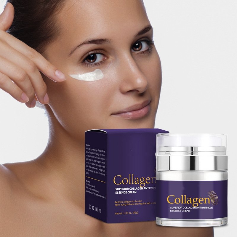 cross border collagen hydrating anti aging face cream 30g brightening anti wrinkle gentle soothing nourishing moisturizing