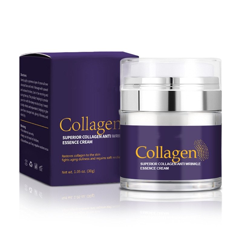 cross border collagen hydrating anti aging face cream 30g brightening anti wrinkle gentle soothing nourishing moisturizing