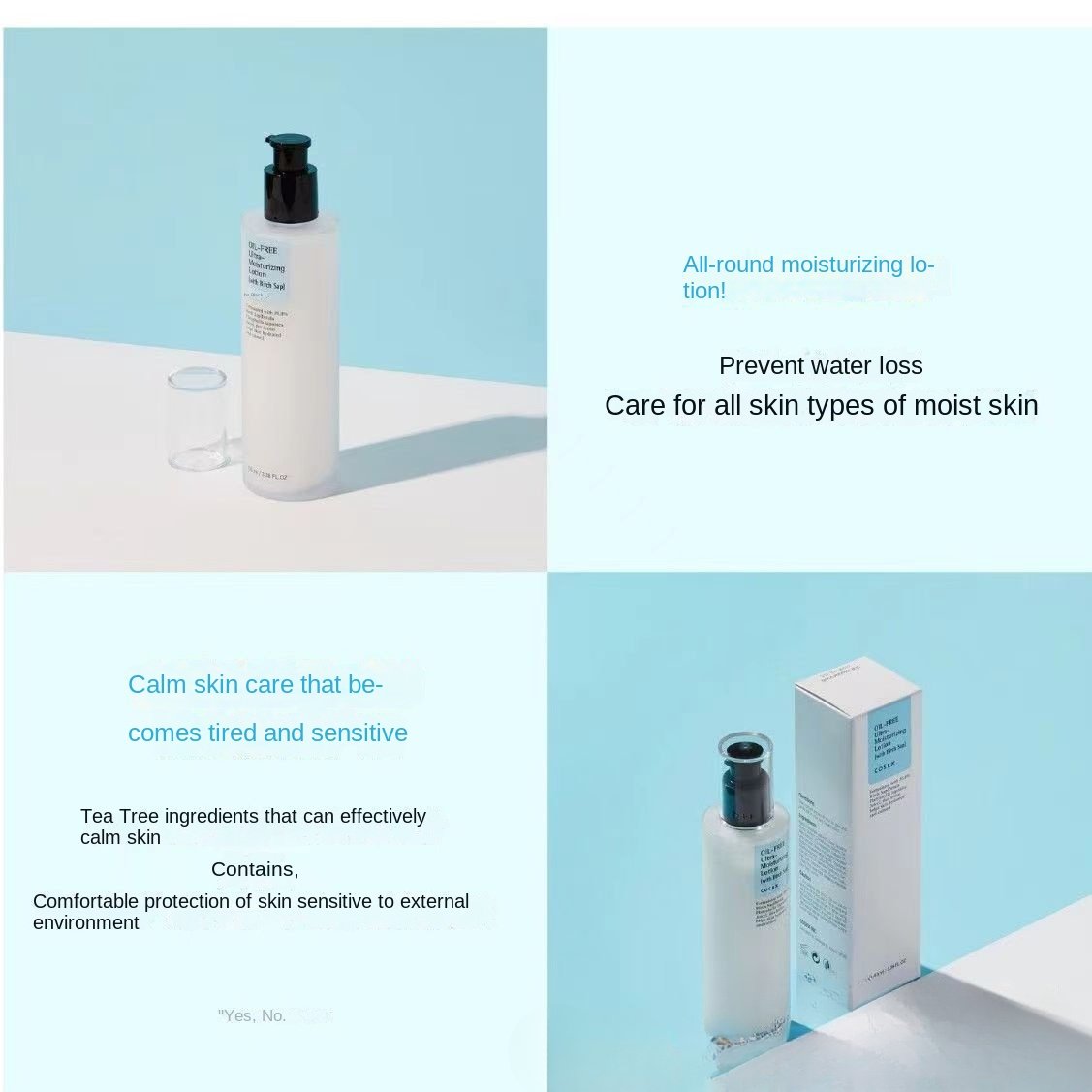 Multi-Effect Moisturizing Refreshing Emulsion 100ml Anti-Wrinkle Firming Brightening non-greasy